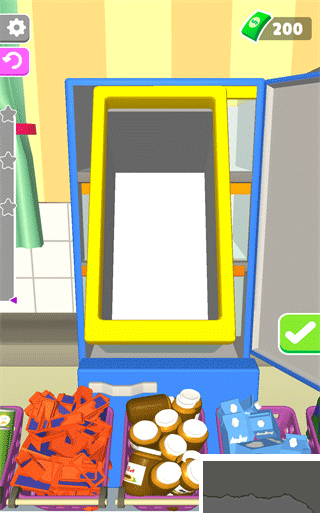 把冰箱裝滿無限金幣版