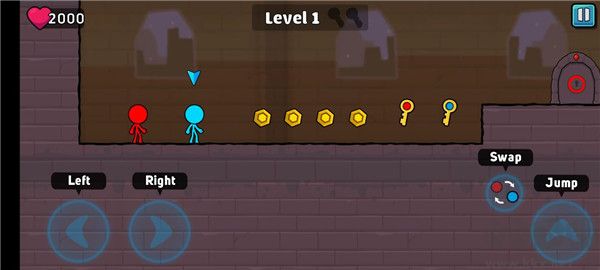 紅藍(lán)火柴人2無限金幣版