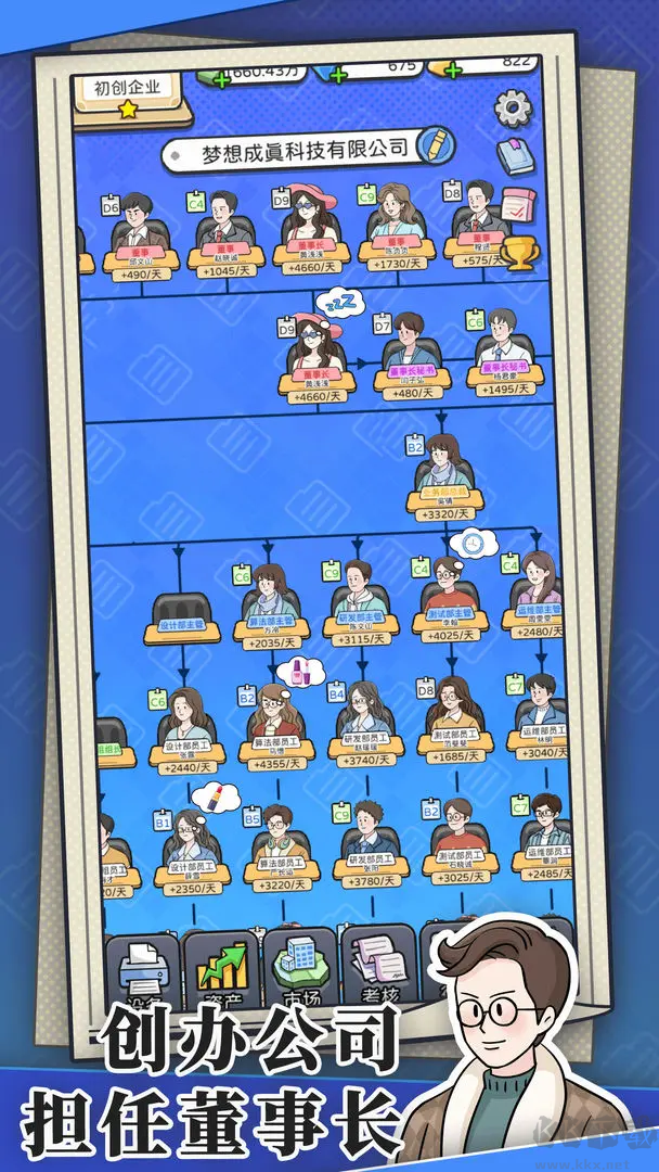 董事長模擬器放置模擬經(jīng)營游戲