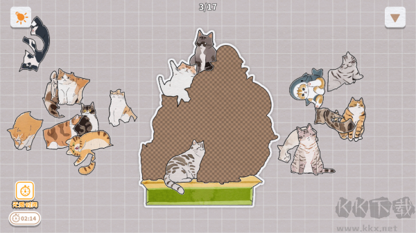 擠在一起的貓貓無限金幣版