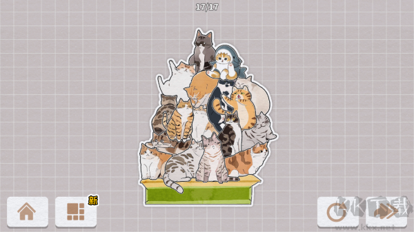 擠在一起的貓貓無限金幣版