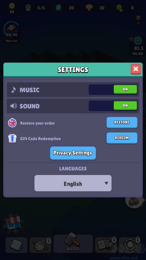 火星上的宇航員內(nèi)置菜單版