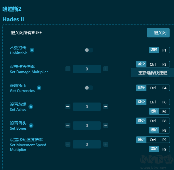 哈迪斯2十八項(xiàng)修改器