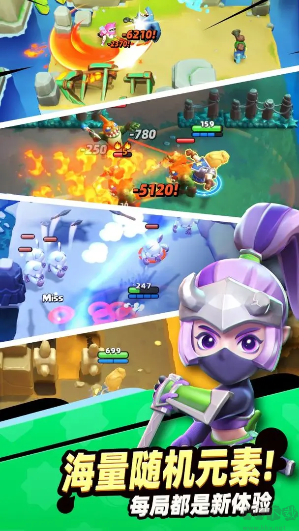 騎士沖呀官方版肉鴿割草游戲