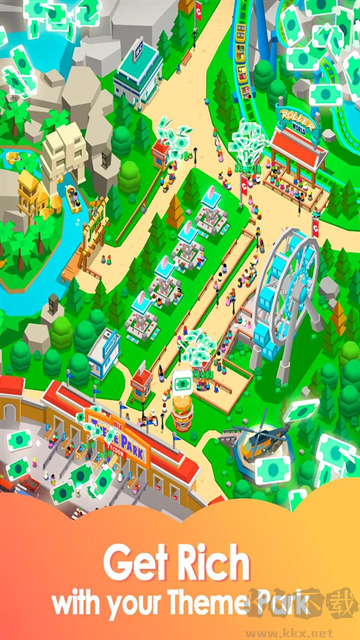 閑置主題公園大亨無限金幣版