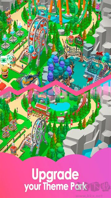 閑置主題公園大亨無限金幣版