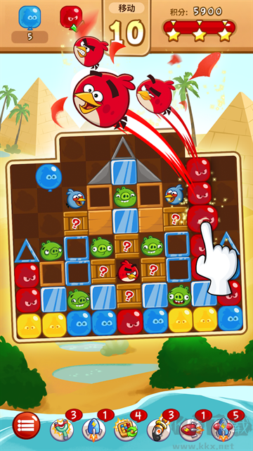 憤怒的小鳥爆破無限金幣版