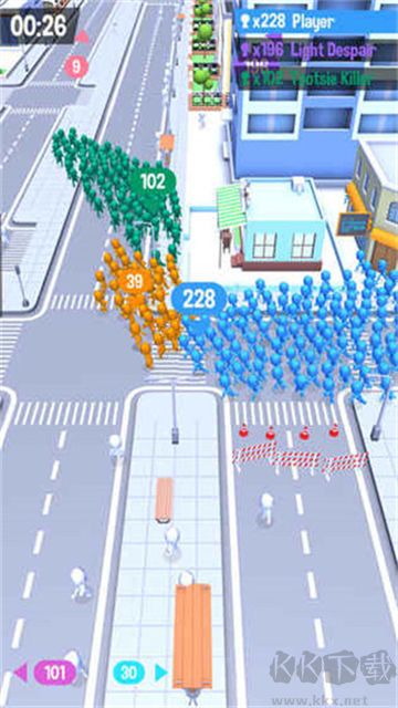 擁擠城市無限金幣版