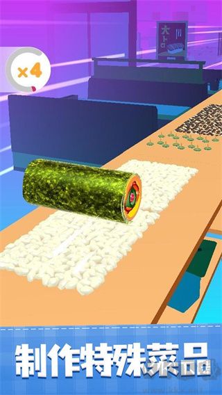 美味壽司店無限金幣版