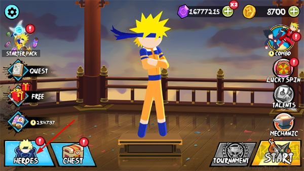 火柴人忍者大戰(zhàn)正版