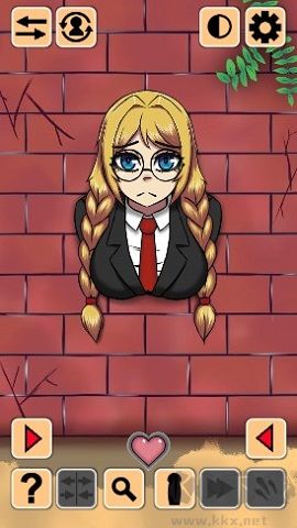 卡在墻上的女孩2