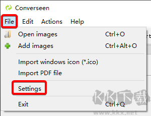 Converseen(圖片轉(zhuǎn)換)