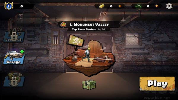 戰(zhàn)車撞僵尸地牢