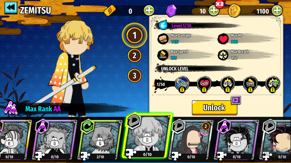 火柴人鬼滅之刃內(nèi)置菜單版