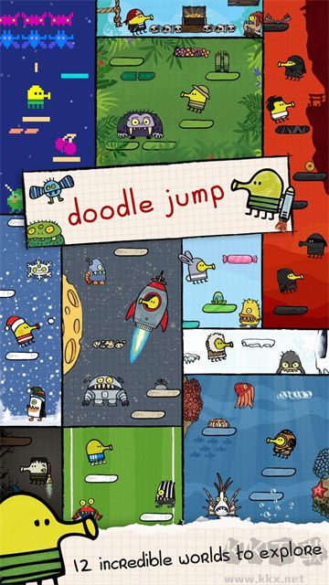 涂鴉跳躍(Doodle Jump)