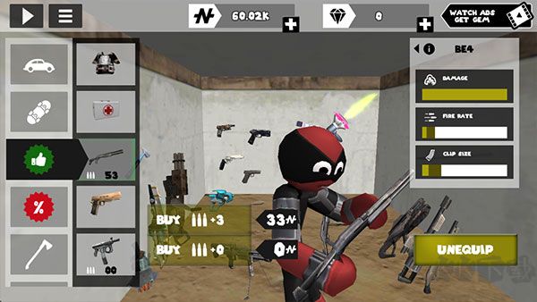 火柴人繩索英雄無廣告版