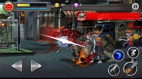 女孩僵尸殺手游戲