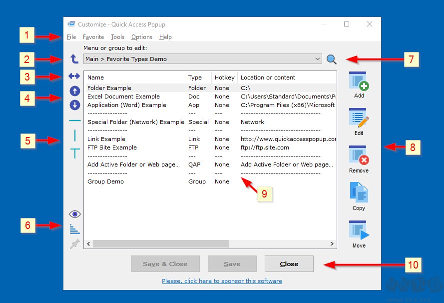 QuickAccessPopup快速啟動