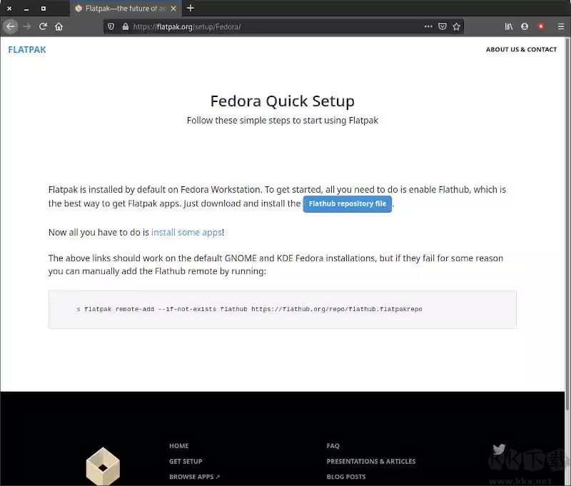 Fedora怎么使用flatpak