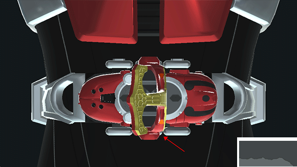 假面騎士甲斗王腰帶模擬器