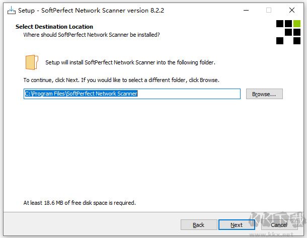 softperfect network scanner