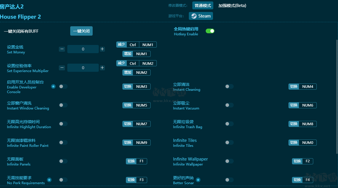 House Flipper 2二十項修改器最新版