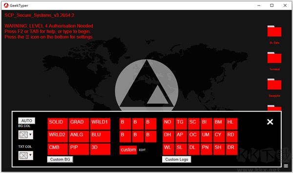 geektyper黑客模擬器