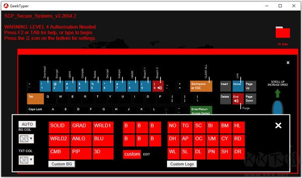 geektyper黑客模擬器
