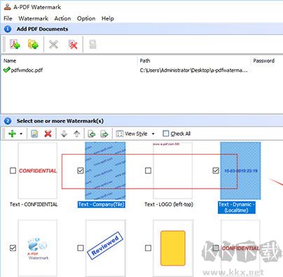 A-PDF Watermark(PDF加水印工具)