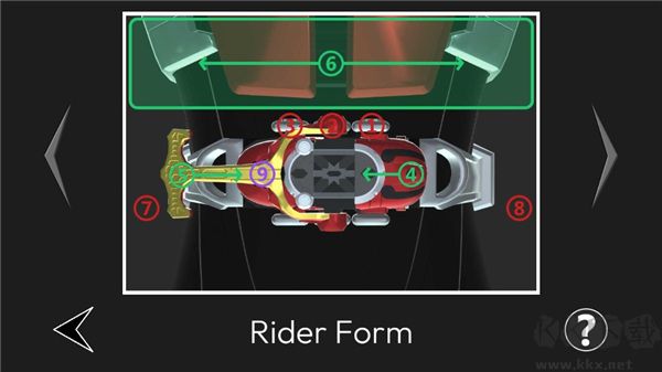 假面騎士甲斗王模擬器手機版(Zect Rider Power)
