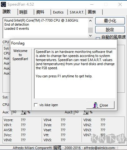 speedfan(風(fēng)扇調(diào)速軟件)