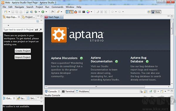 aptana studio(Web應(yīng)用程序開發(fā)工具)