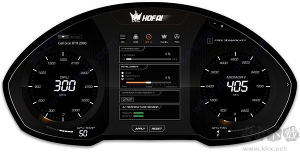 HOF AI(影馳顯卡超頻軟件)