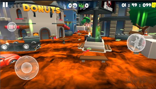 熱熔巖地板(Hot Lava Floor)