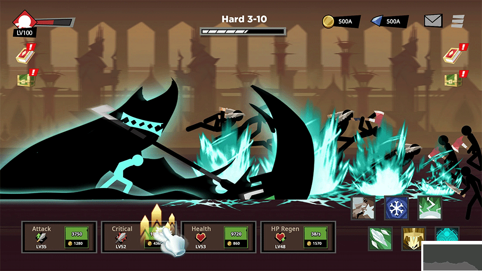 火柴人大戰(zhàn)怪物(Stickman vs Monster: Idle Game)