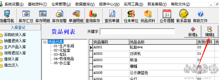 里諾倉(cāng)庫(kù)管理
