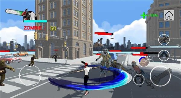 電鋸人大戰(zhàn)僵尸