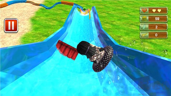 水上樂園模擬(Water Park Slide Surfers)