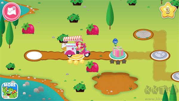 草莓甜心冰激凌島