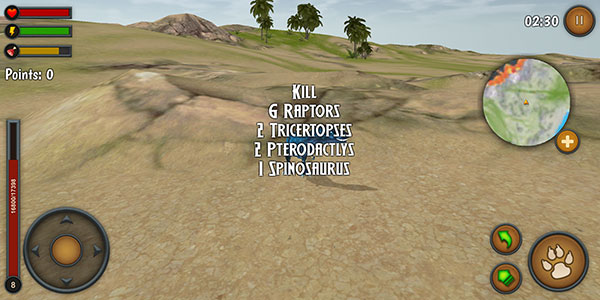 霸王龍生存模擬器