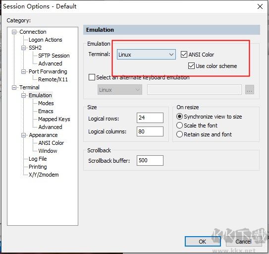 SecureCRT(遠程終端仿真)