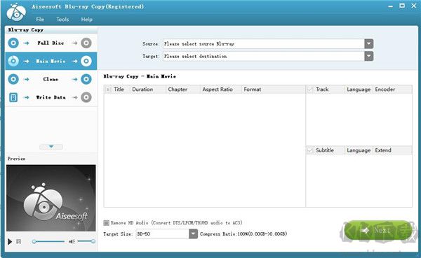 Aiseesoft Blu-ray Copy(藍(lán)光光盤復(fù)制工具)