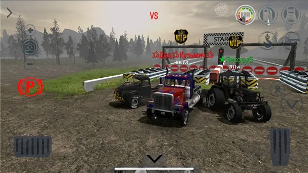 真實(shí)重卡模擬器(RTHD Offroad online game)