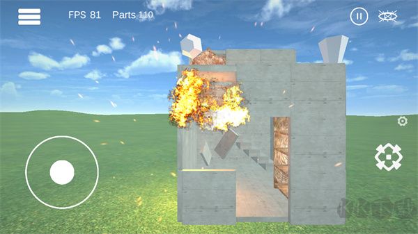 爆破物理模擬器