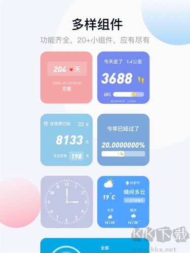 萬能小組件 Top Widgets