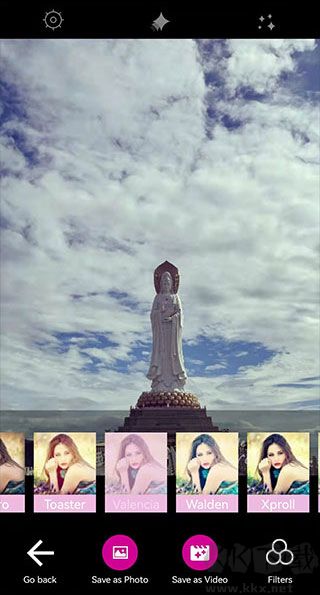 kiradroid閃閃拍照app