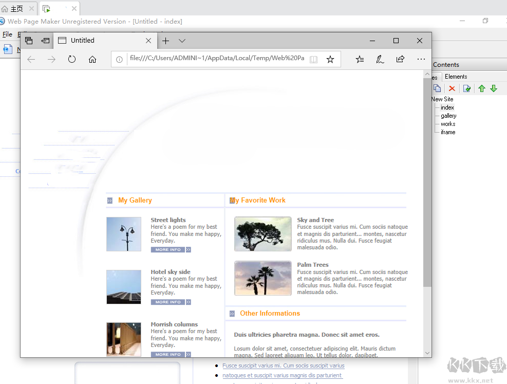 Web Page Maker(網(wǎng)頁制作軟件)