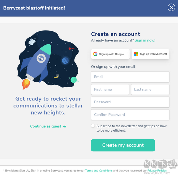 Berrycast(屏幕錄制軟件)