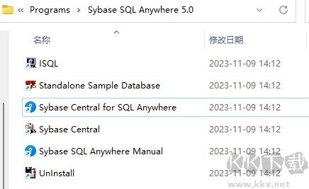 sybase sql anywhere(數據庫管理工具)