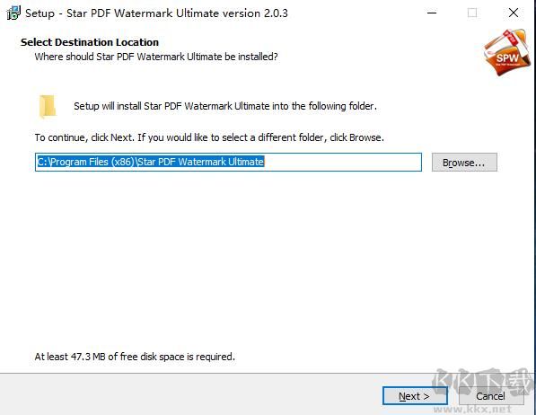 Star PDF Watermark(PDF批量水印添加工具)